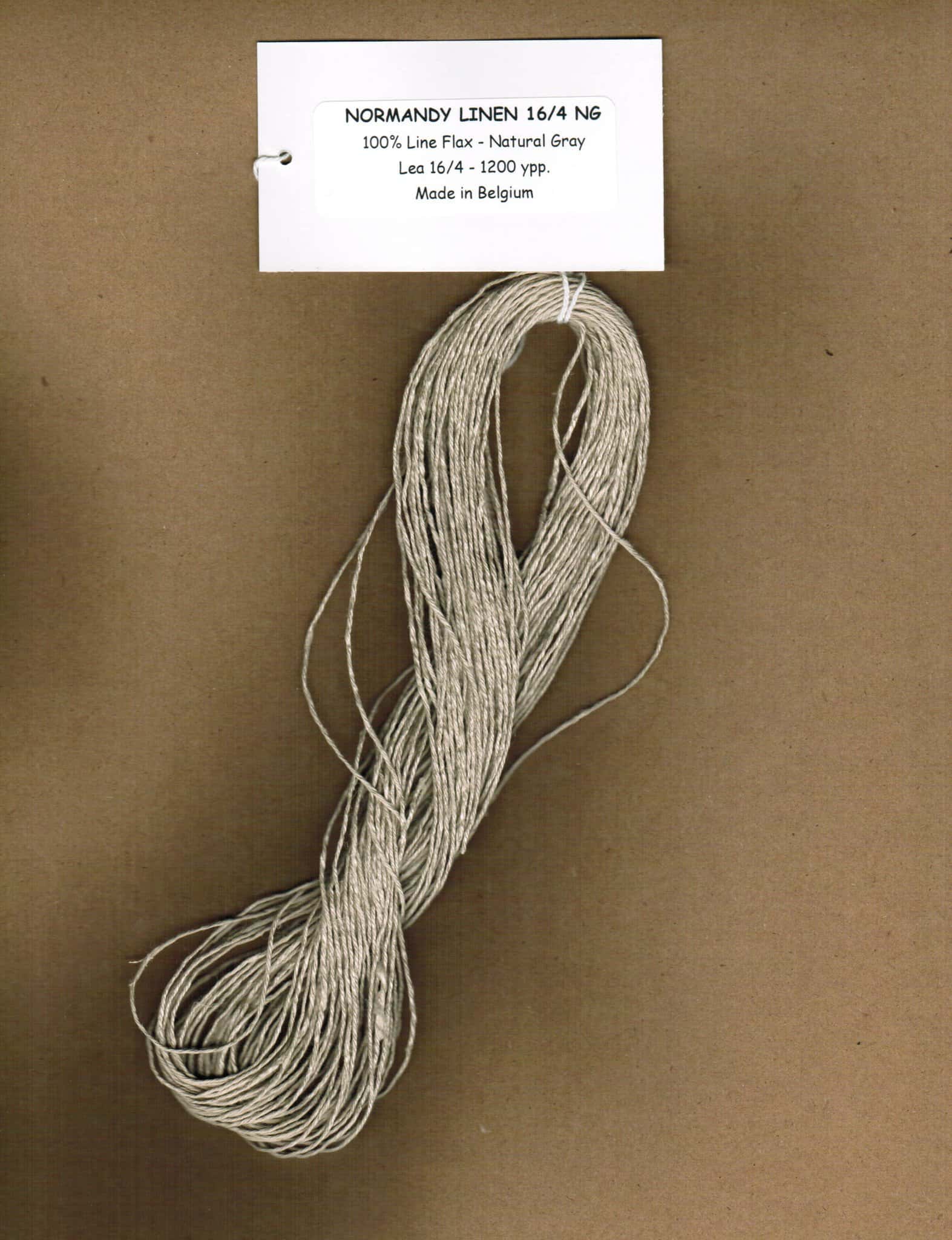 Normandy Linen 16/4, Gray-image